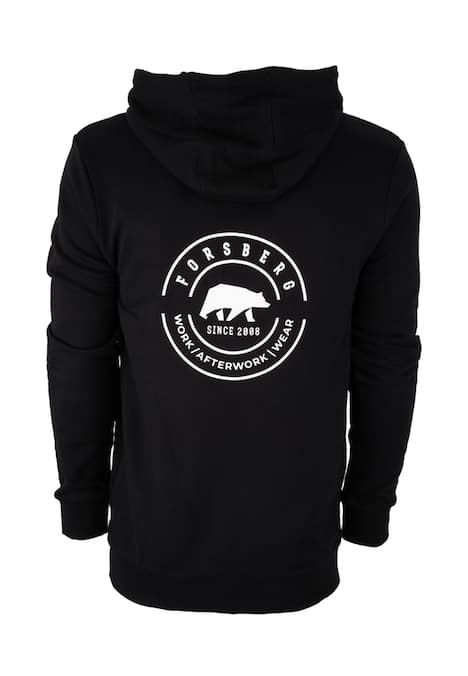 Hoodie mit Logo auf Brut und Rücken