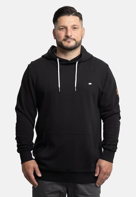 Hoodie mit Logo auf Brut und Rücken