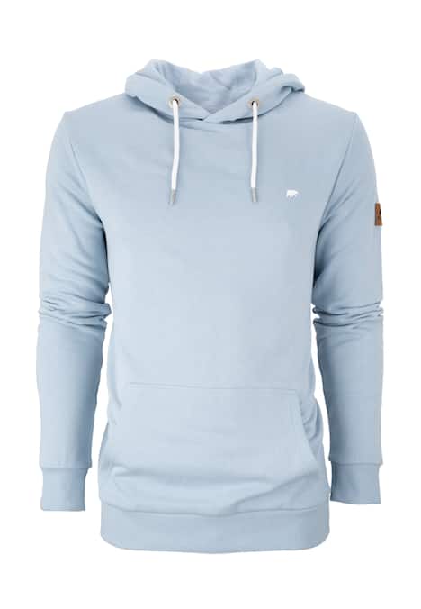 Hoodie mit Logo auf Brut und Rücken