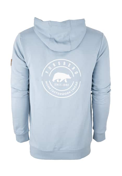 Hoodie mit Logo auf Brut und Rücken