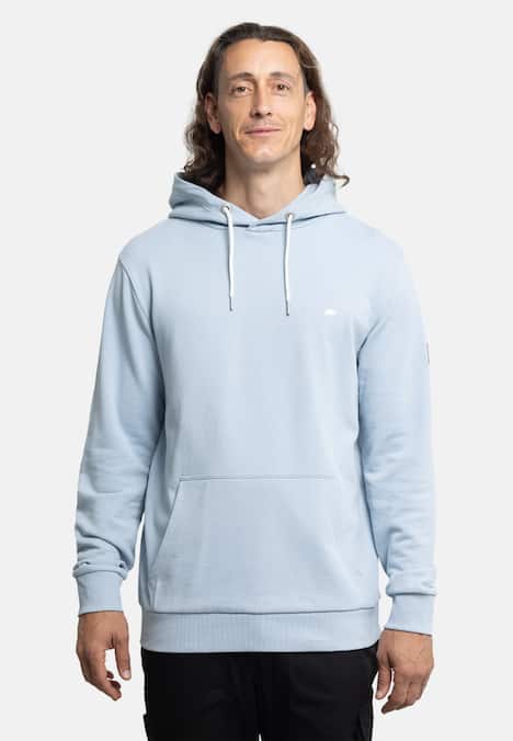 Hoodie mit Logo auf Brut und Rücken