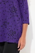 Shirt, polkadots, tuniekhals, 3/4-mouwen