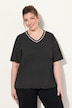 Pyjama-Shirts, 2er-Pack, Punkte/uni, Halbarm