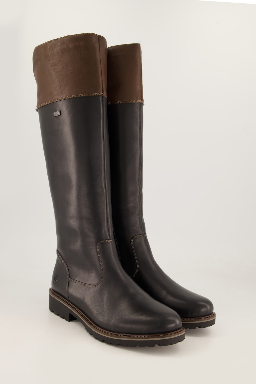 Remonte Lederstiefel, L-Varioschaft, Zipper, wasserdicht, Weite G