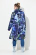 Cape de pluie fonctionnelle à capuche, unisexe, motifs