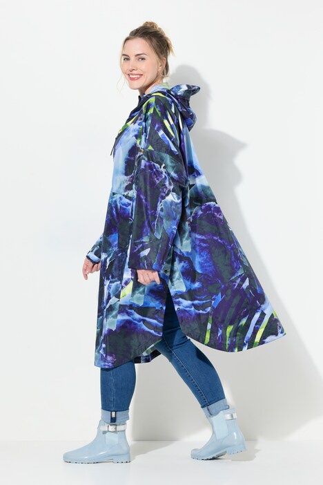Poncho Pluie Imperméable 2 Pièces – Matériau EVA – Inclus Couvre-chaussures – Pour Randonnée, Camping