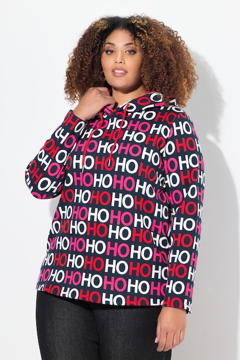 Hoodie, Ho Ho Ho, Classic, Kapuze, Langarm