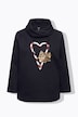 Sparkling Candy Cane Graphic Sweatshirt