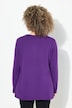 Pullover, Pailletten-Stern, V-Ausschnitt, Langarm