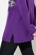 Pullover, Pailletten-Stern, V-Ausschnitt, Langarm