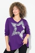Pullover, Pailletten-Stern, V-Ausschnitt, Langarm