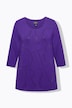 Rhinestone Lettering 3/4 Sleeve Tee