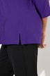 Rhinestone Lettering 3/4 Sleeve Tee