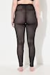 Diamond Lace Footless Tights