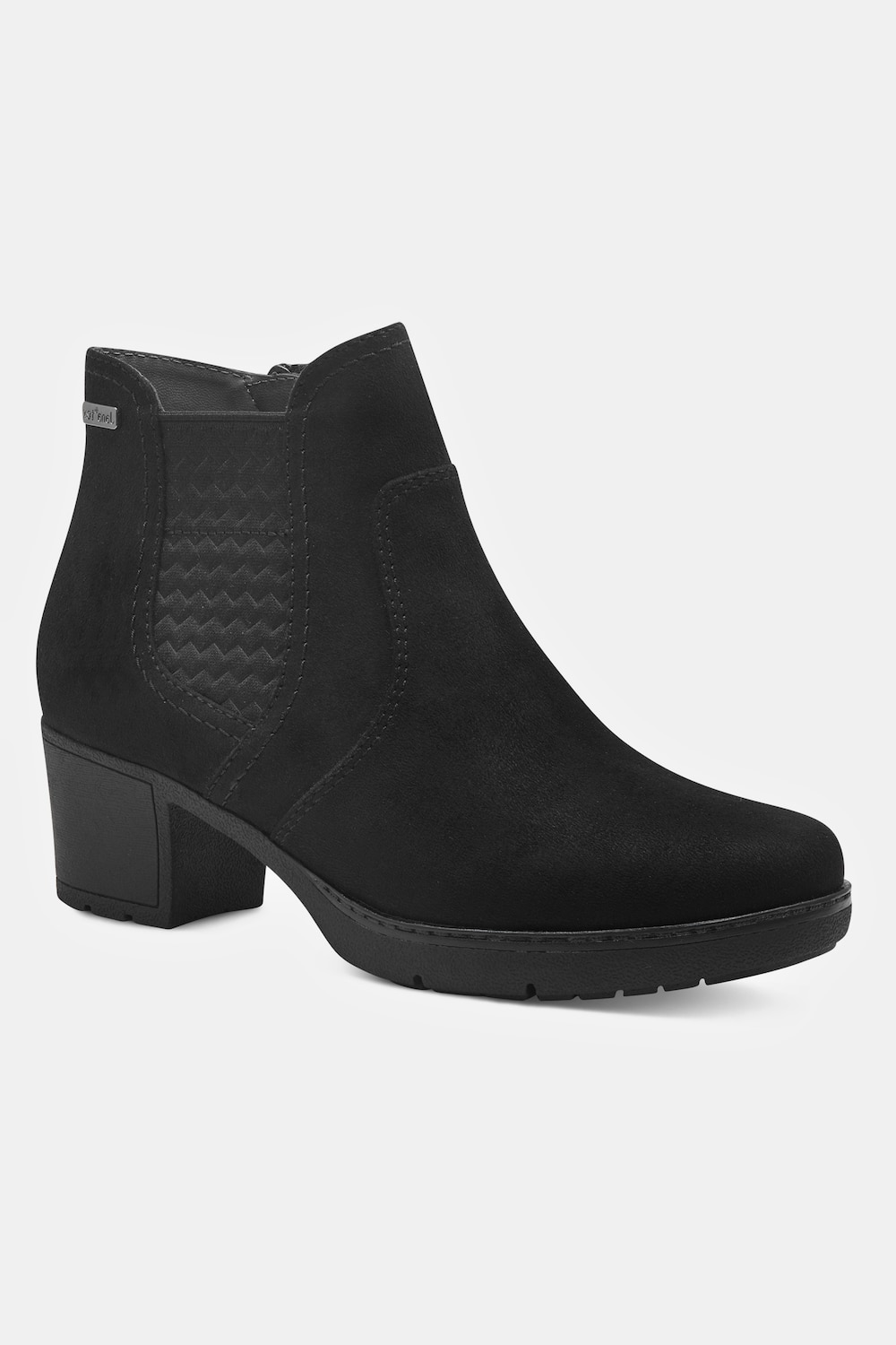 Stiefeletten, Damen, schwarz, Größe: 40, Polyester, Ulla Popken