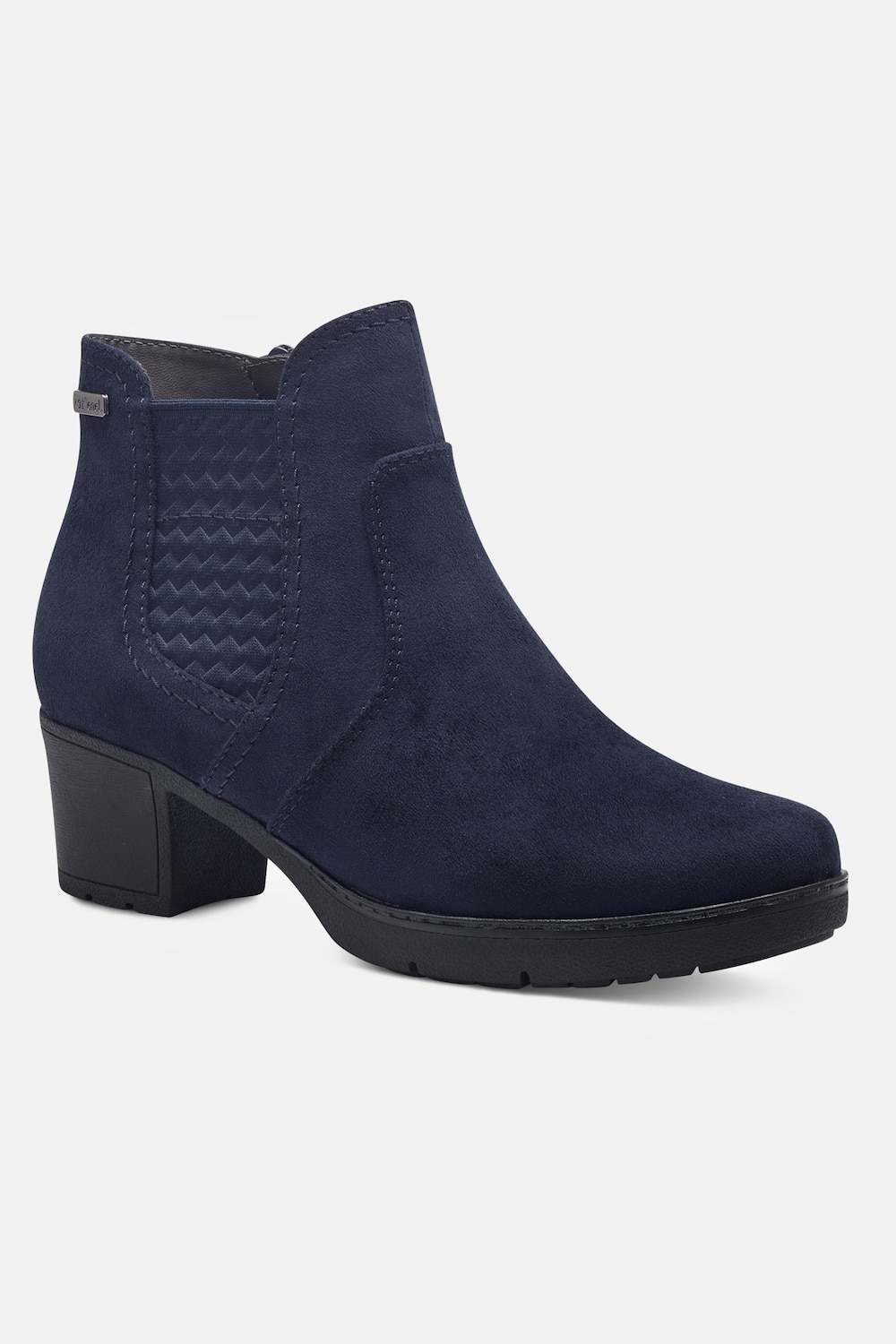 Stiefeletten, Damen, blau, Größe: 40, Polyester, Ulla Popken