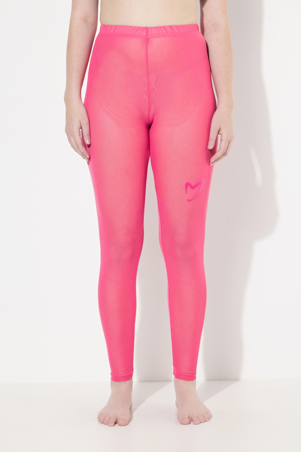 Große Größen Strumpf-Leggings, Damen, rosa, Größe: 54/56, Polyester, Ulla Popken
