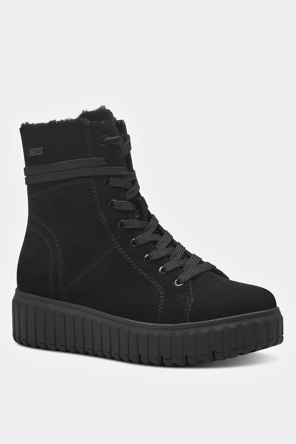 Stiefeletten, Damen, schwarz, Größe: 37, Synthetische Fasern/Polyester, Ulla Popken