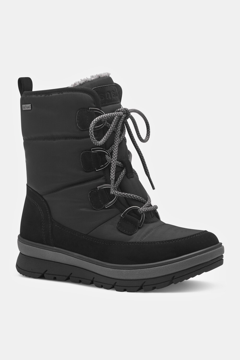 Snowboots, Damen, schwarz, Größe: 40, Synthetische Fasern/Polyester, Ulla Popken