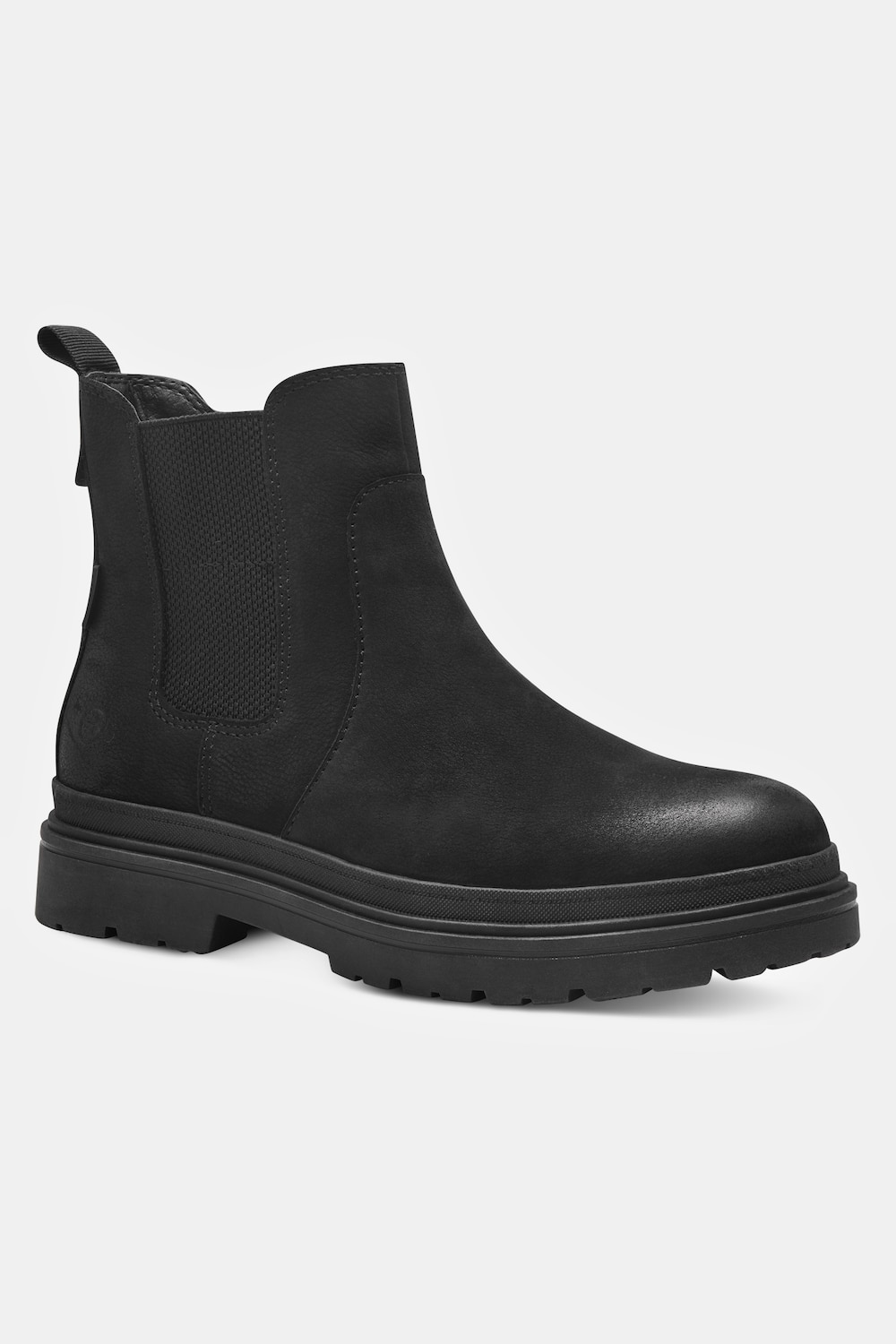 Tamaris Leder-Chelseaboots, Damen, schwarz, Größe: 38, Polyester/Leder, Ulla Popken