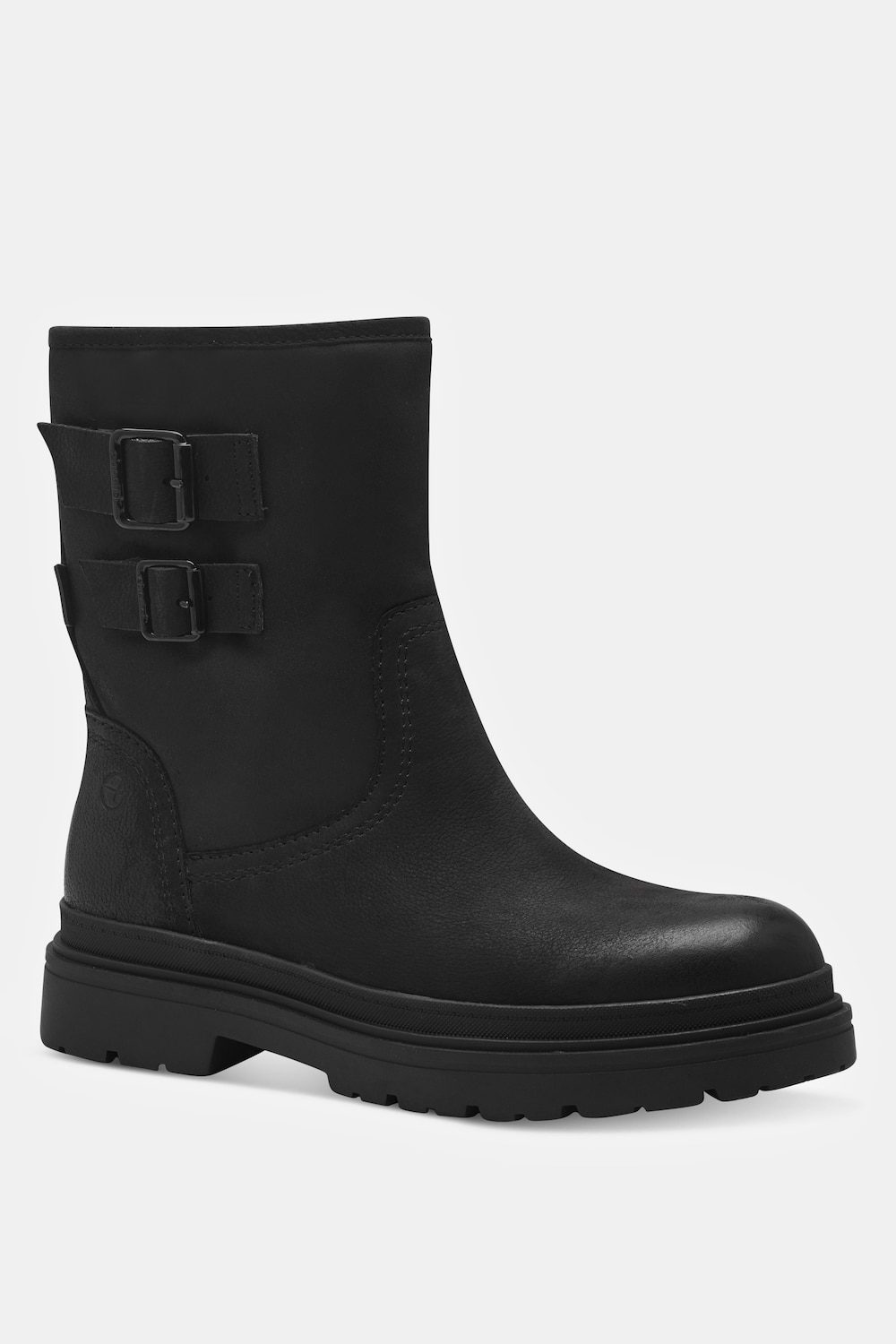 Tamaris Lederboots, Damen, schwarz, Größe: 39, Polyester/Leder, Ulla Popken