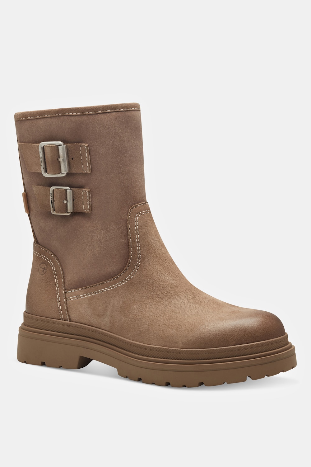 Tamaris Lederboots, Damen, braun, Größe: 38, Polyester/Leder, Ulla Popken