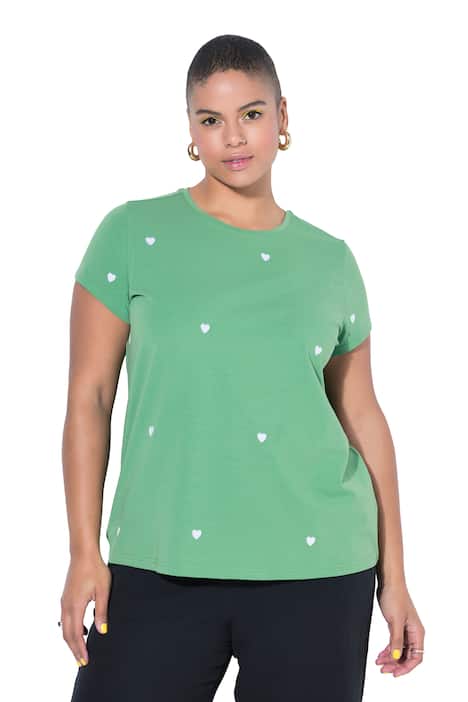 Tričko, kulatý výstřih, srdce