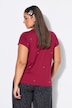 T-shirt, ronde hals, hartjes