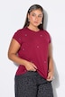 T-shirt, ronde hals, hartjes