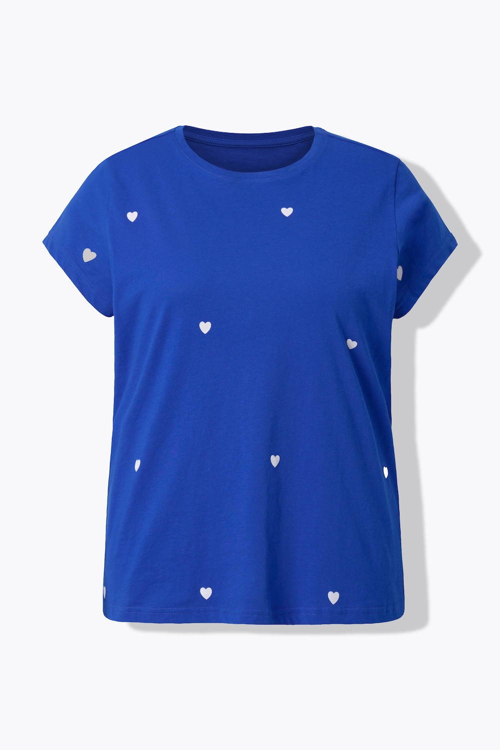 Stora storlekar T-shirt, Dam, blå, storlek: 54/56, Bomull, Studio Untold
