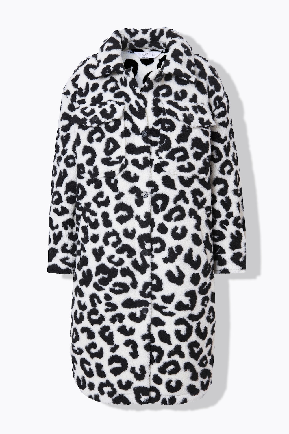 Stora storlekar Shacket, Dam, vit, storlek: 54, Polyester, Angel of Style