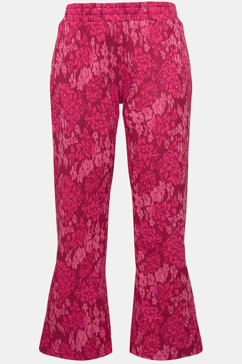Stora storlekar Byxa, Dam, rosa, storlek: 52, Polyester/Viskos, Mia Moda
