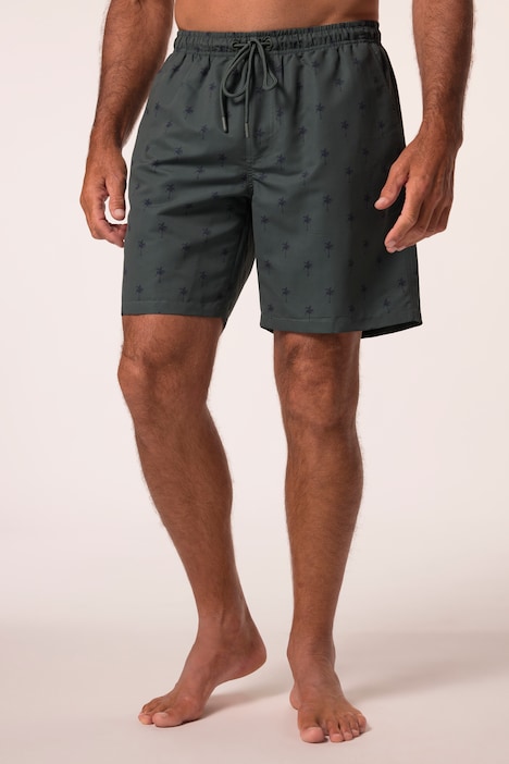 JAY-PI badeshorts, strandklær, elastisk linning, minimaltrykk, opptil 8XL