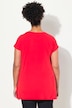 A-Line Half-Sleeve Chain Print T-Shirt