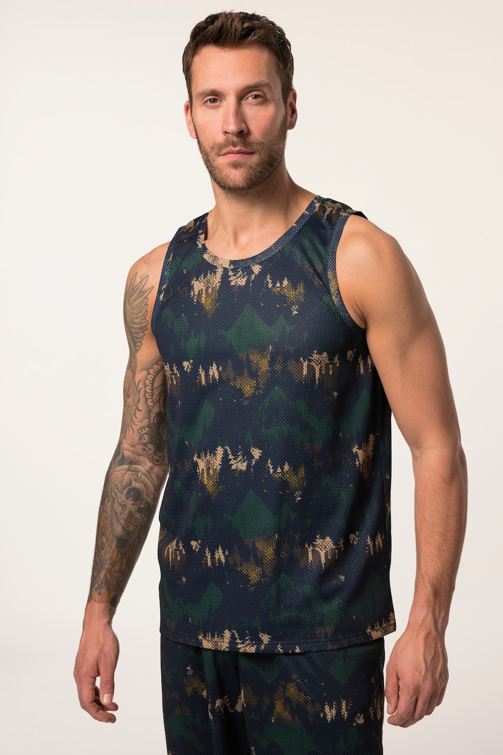 Große Größen JAY-PI Tanktop, Herren, türkis, Größe: 6XL, Polyester, JAY-PI