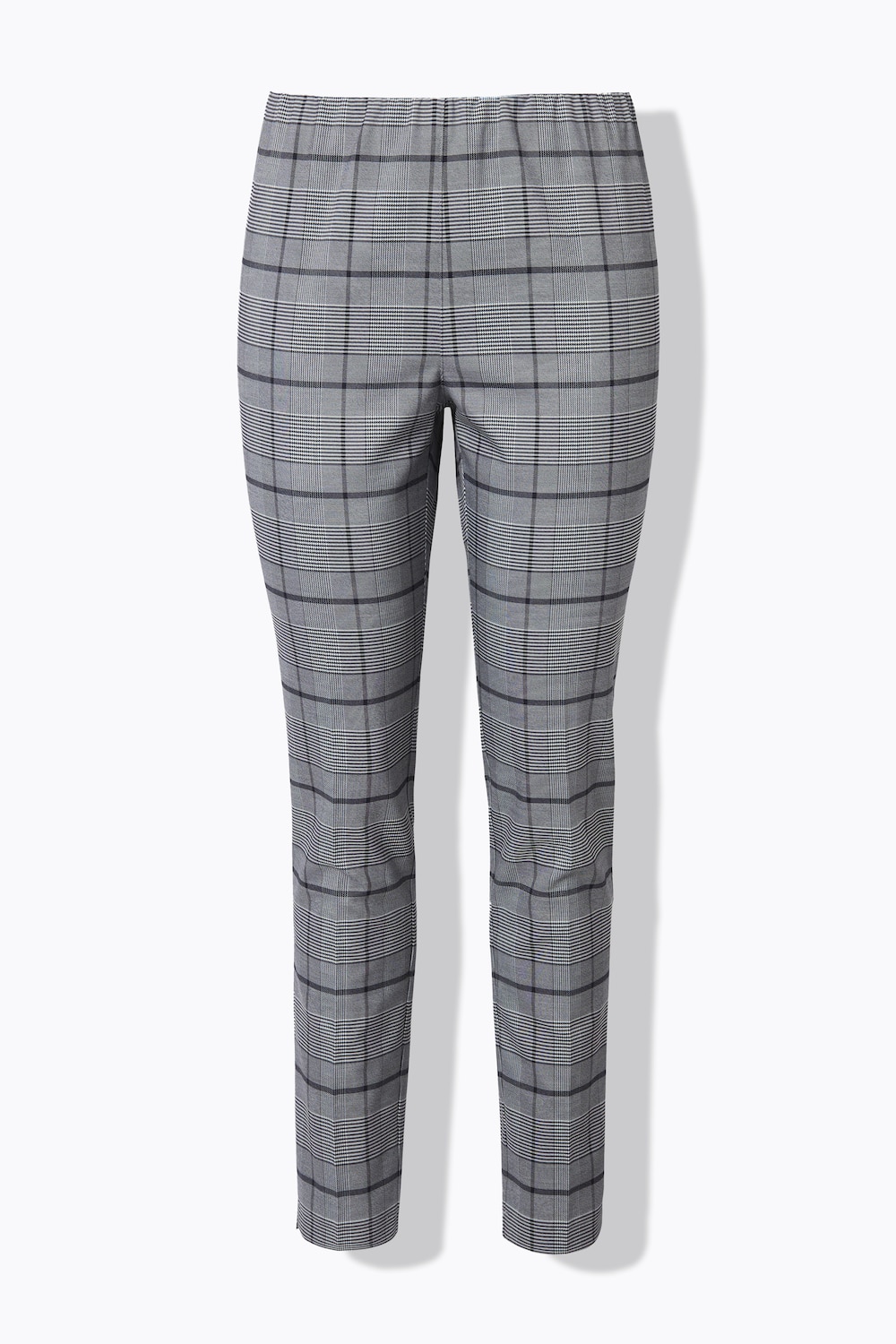 Stora storlekar Byxa, Dam, blå, storlek: 46, Polyester/Viskos, Ulla Popken