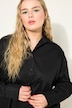 Bluse, oversized, Rücken-Knopfleiste, Langarm