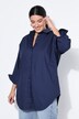 Blouse, oversized, knoopsluiting op de achterkant, lange mouwen