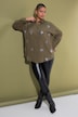 Bluse, oversized, musselin, øje-broderi
