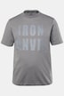 JAY-PI T-skjorte, fitness, magepassform, kortermet, Iron Anvil, QuickDry, opptil 7XL