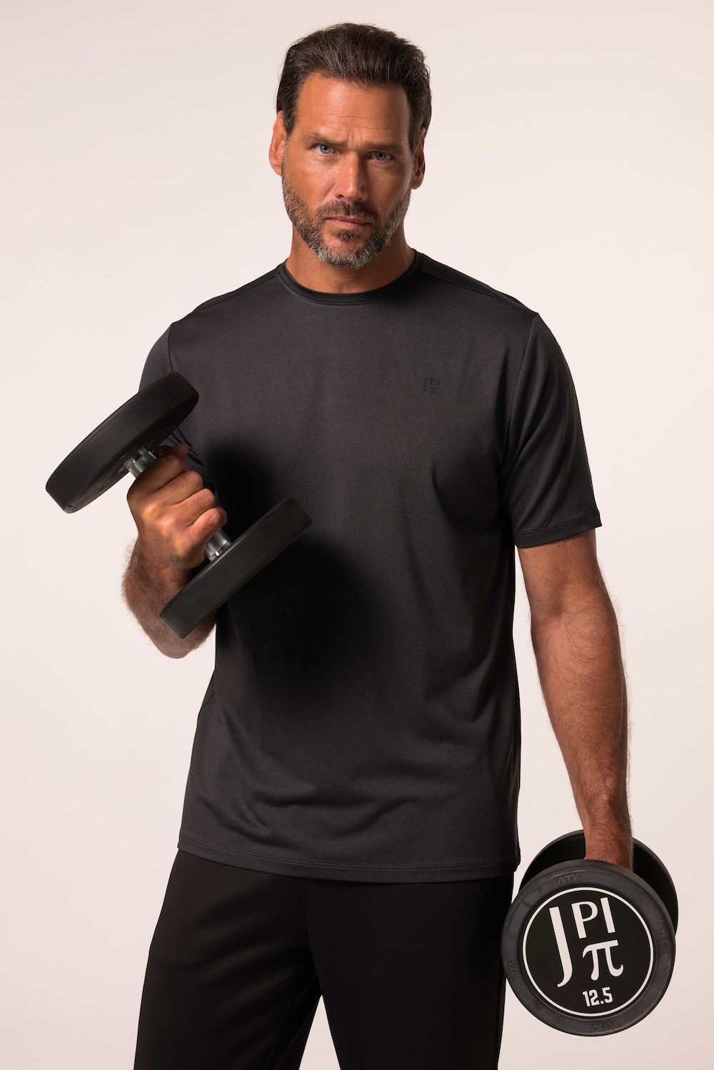 JAY-PI functioneel shirt, fitness, korte mouwen, QuickDry, tot 7XL