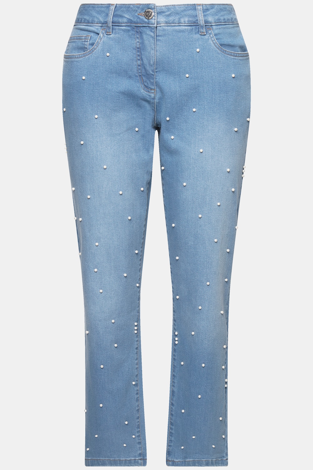 Stora storlekar Jeans, Dam, blå, storlek: 48, Bomull, Mia Moda