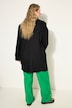 Longblazer, Oversize Loose Shape, feine Struktur