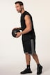 JAY-PI overknee-bermudashorts, trening, mesh, magepassform, QuickDry, opptil 7 XL