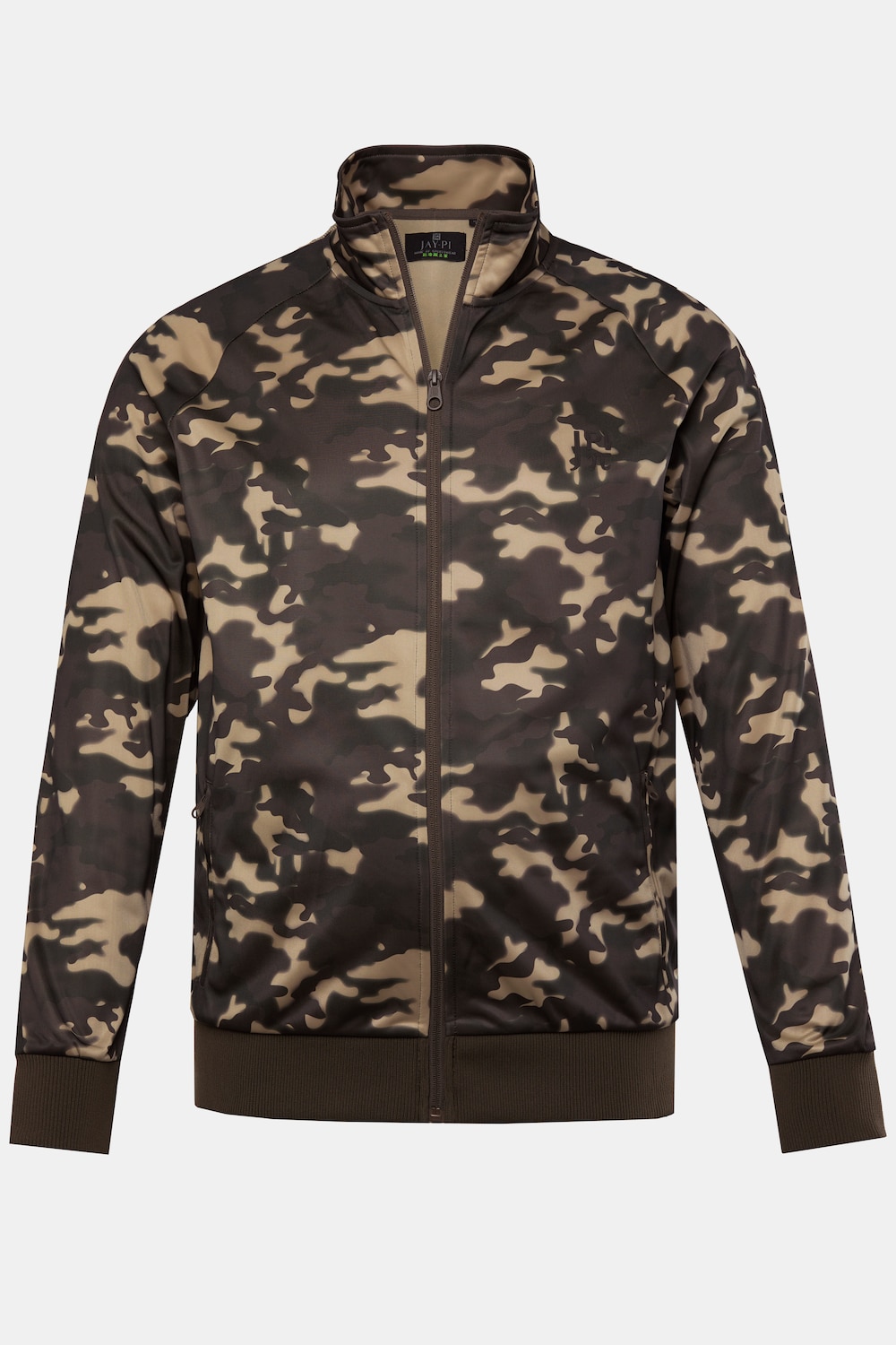 JAY-PI Funktions-Trainingsjacke, Fitness, atmungsaktiv, Camouflage, bis 7 XL