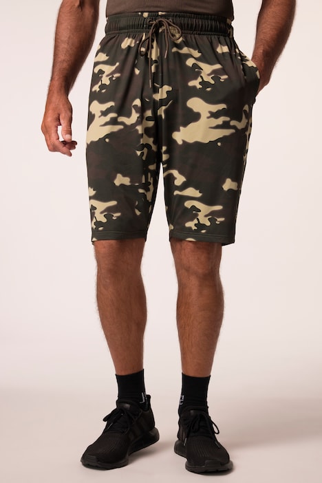 JAY-PI bermuda FLEXNAMIC®, fitness, QuickDry, camouflage, tot 7XL