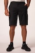 Bermuda cargo JAY-PI collection Outdoor, ventre confort et coupe Loose Fit, séchage rapide QuickDry – jusqu'à la taille 72