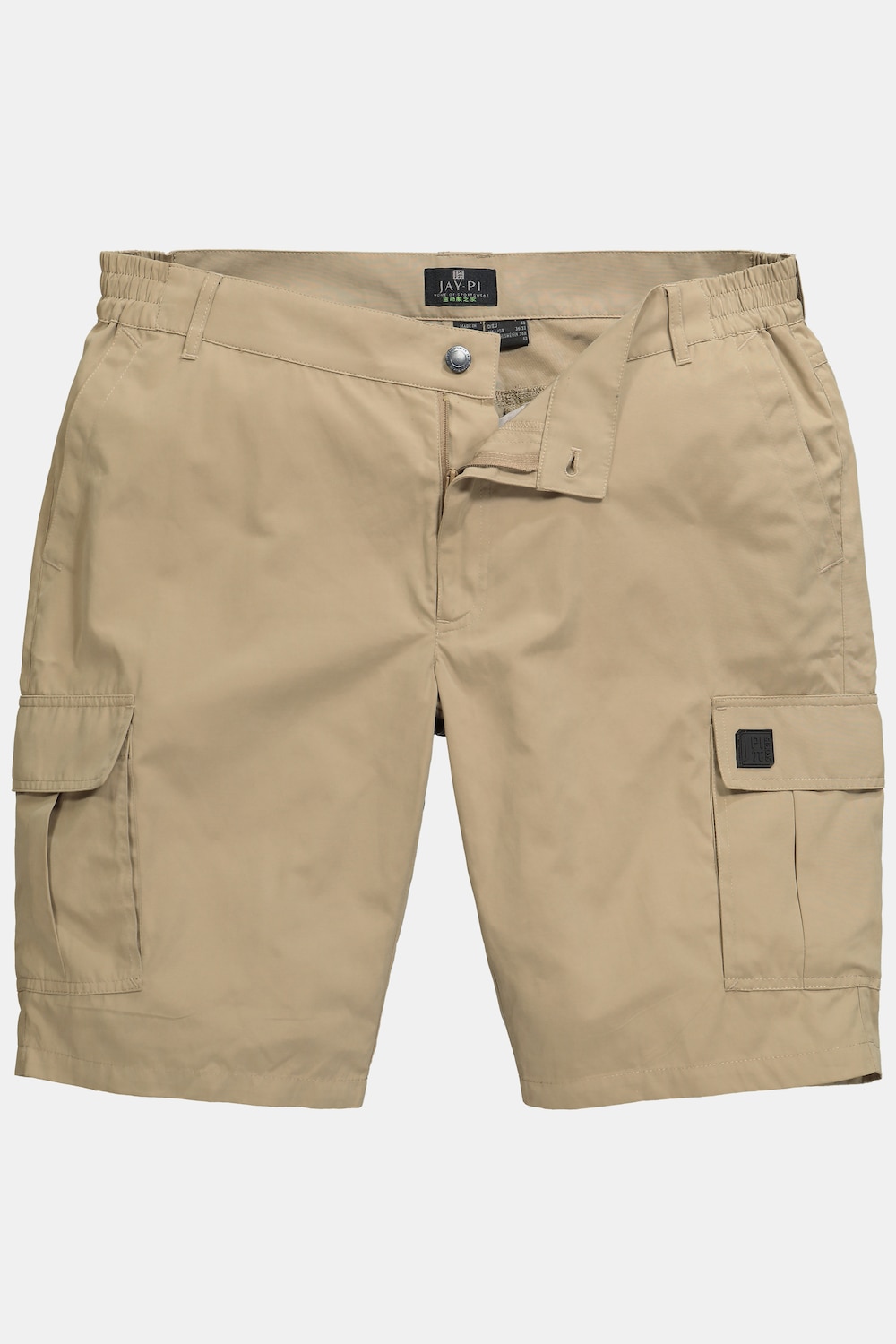 Große Größen JAY-PI Cargo-Bermuda Outdoor, Herren, beige, Größe: 56, Polyester/Baumwolle/Synthetische Fasern, JAY-PI