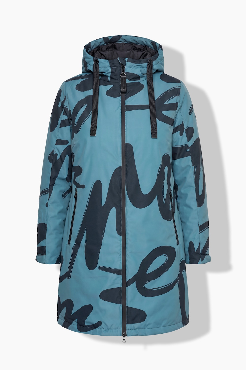 Stora storlekar HYPRAR Funkionskappa, Dam, turkos, storlek: 42/44, Polyester, Ulla Popken
