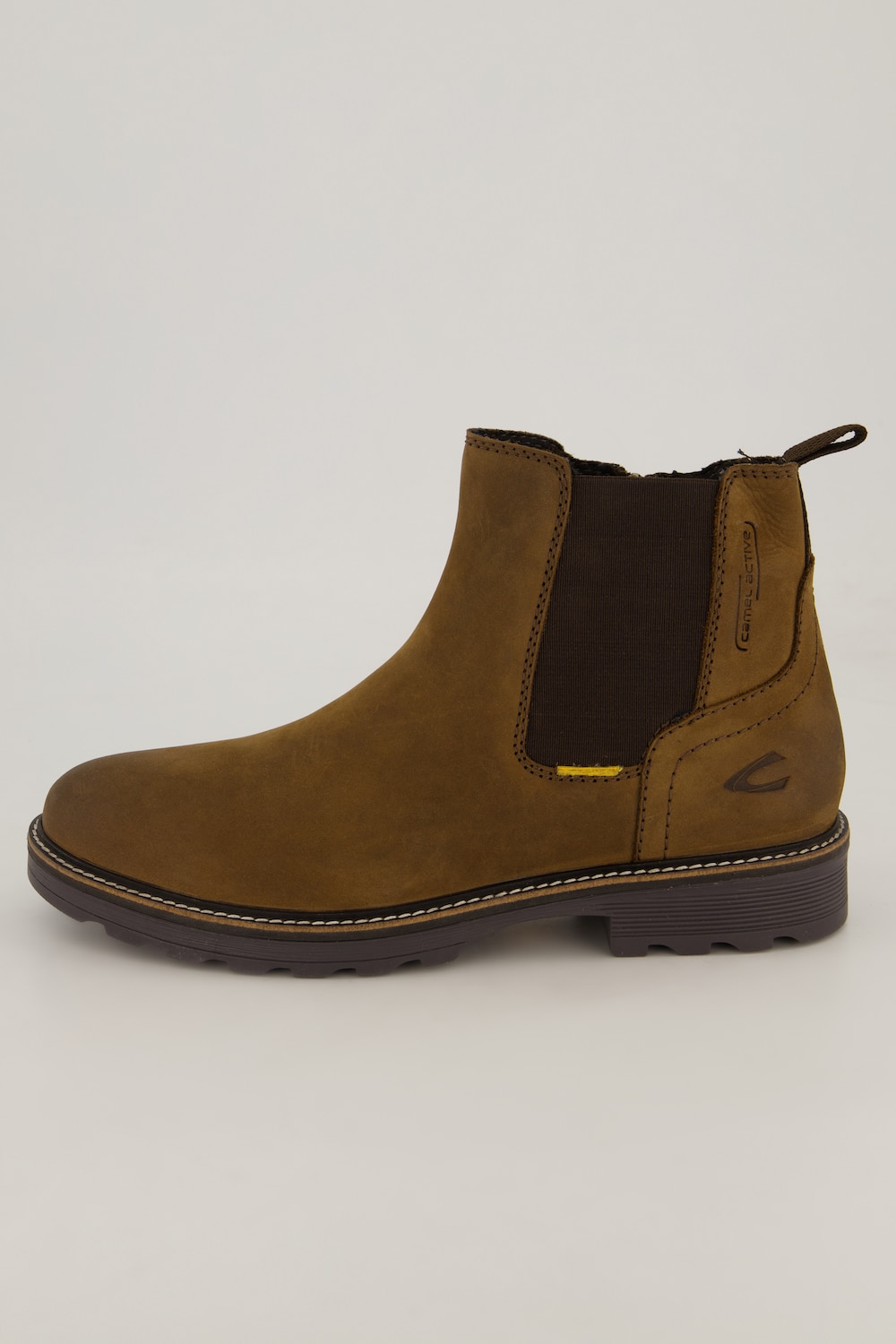 Chelsea Boot von Camel Active, echtes Leder, seitlicher Reißverschluss, bis Gr. 50